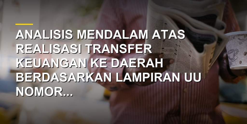Ilustrasi grafik keuangan daerah dan dokumen undang-undang anggaran pendapatan belanja negara